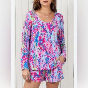 Two Piece Colorful Lounge Set NWOT